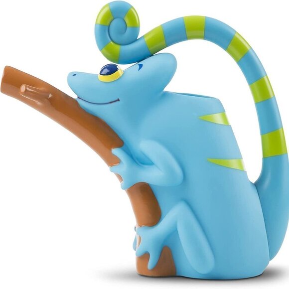 Melissa & Doug Sunny Patch Camo Chameleon Watering Can Tail Handle - Picture 2 of 3